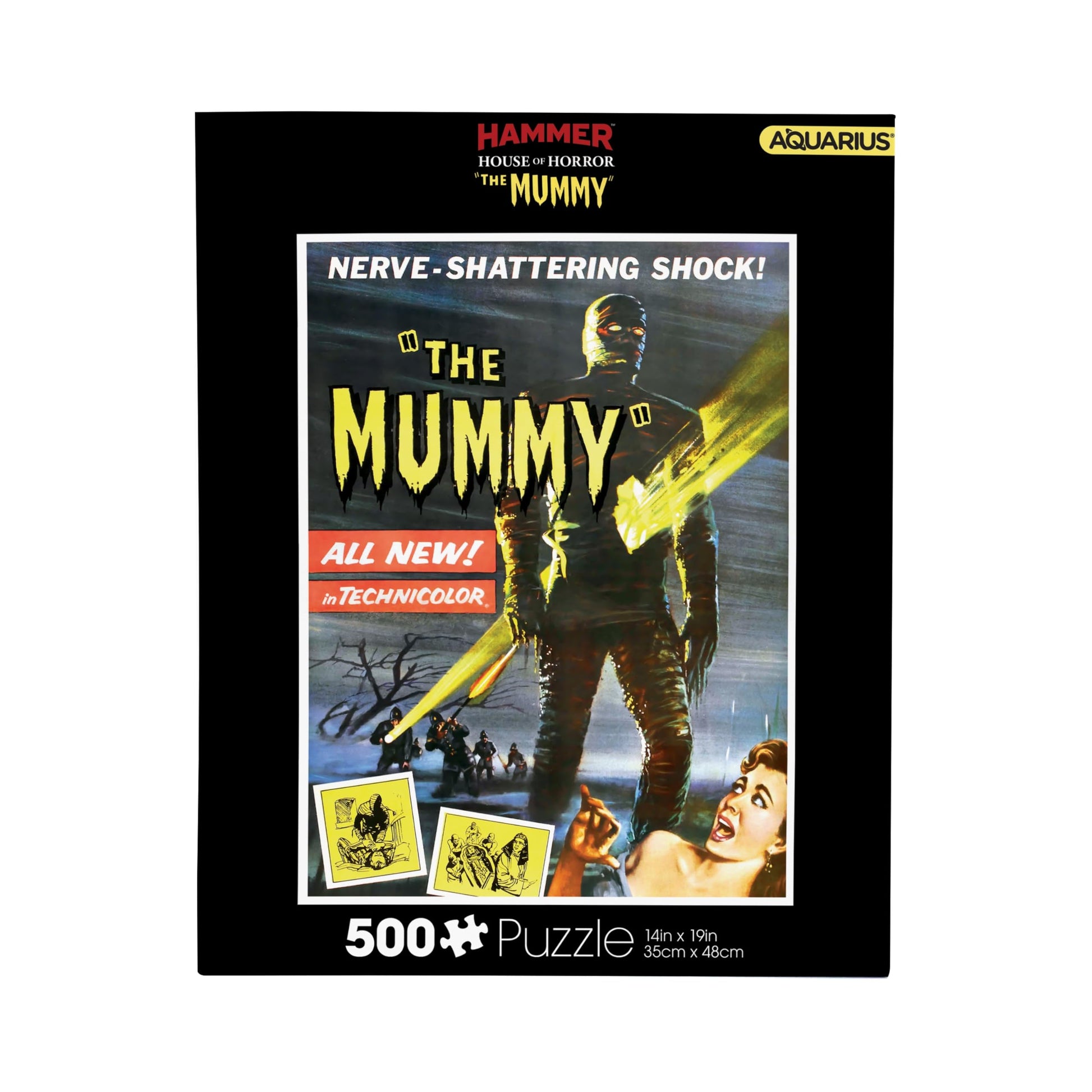 AQUARIUS Hammer - The Mummy 500 Piece Jigsaw Puzzle