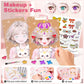 ZHOC Art Craft Activity for Kids, Paper Craft Kits - Paper Makeup DIY Girls Toy Kit with Diamond Painting & Princess Dress Up Set, Travel Toys Ideal