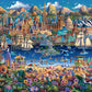 Buffalo Games - Dowdle - World Pieces - 1000 Piece Jigsaw Puzzle for Adults -Challenging Puzzle Perfect for Game Nights - Finished Size is 26.75 x