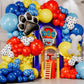 ALL-IN-1 Paw Balloons Garland Arch Kit with BONUS Dog Bone & Paw Print Balloons for Paw Birthday Decorations - Paw Balloons Backdrop, Paw Party
