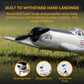 Top Race Remote Control Airplane - Ready to Fly 4 Channel RC Plane for Adults - Advanced Foam Construction - Remote Controlled War Cessna P51 Mustang