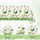 Mainivo 2Pcs Bug Theme Tablecloth Insect & Bug Party Decorations Garden Nature Insect Themed Disposable Plastic Rectangular Table Cloth, for Baby