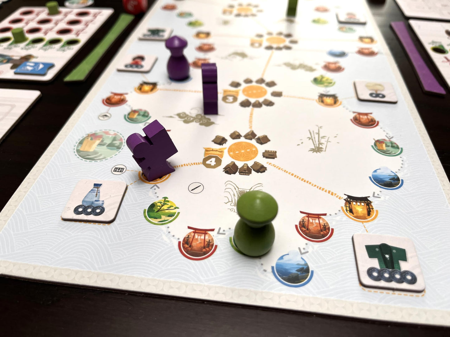 Stonemaier Games: Tokaido Duo by Antoine Bauza | A Zen Strategy Board Game About Traveling in Japan for Adults & Family | Visit Shrines, Share Lovely