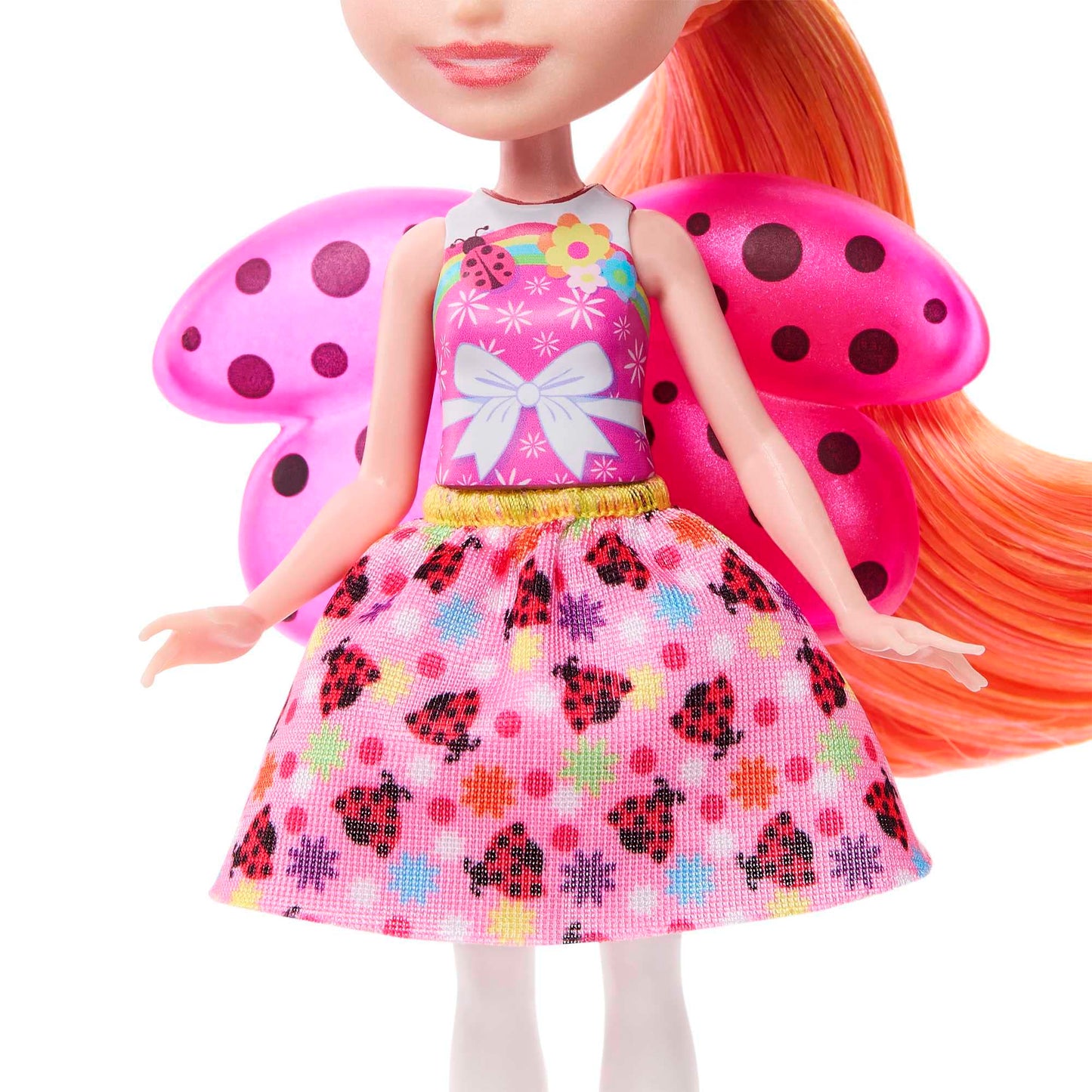 Enchantimals Ladybug and Bestie Doll with Ladybug Pet, Toy +4 Years (Mattel HNT57)