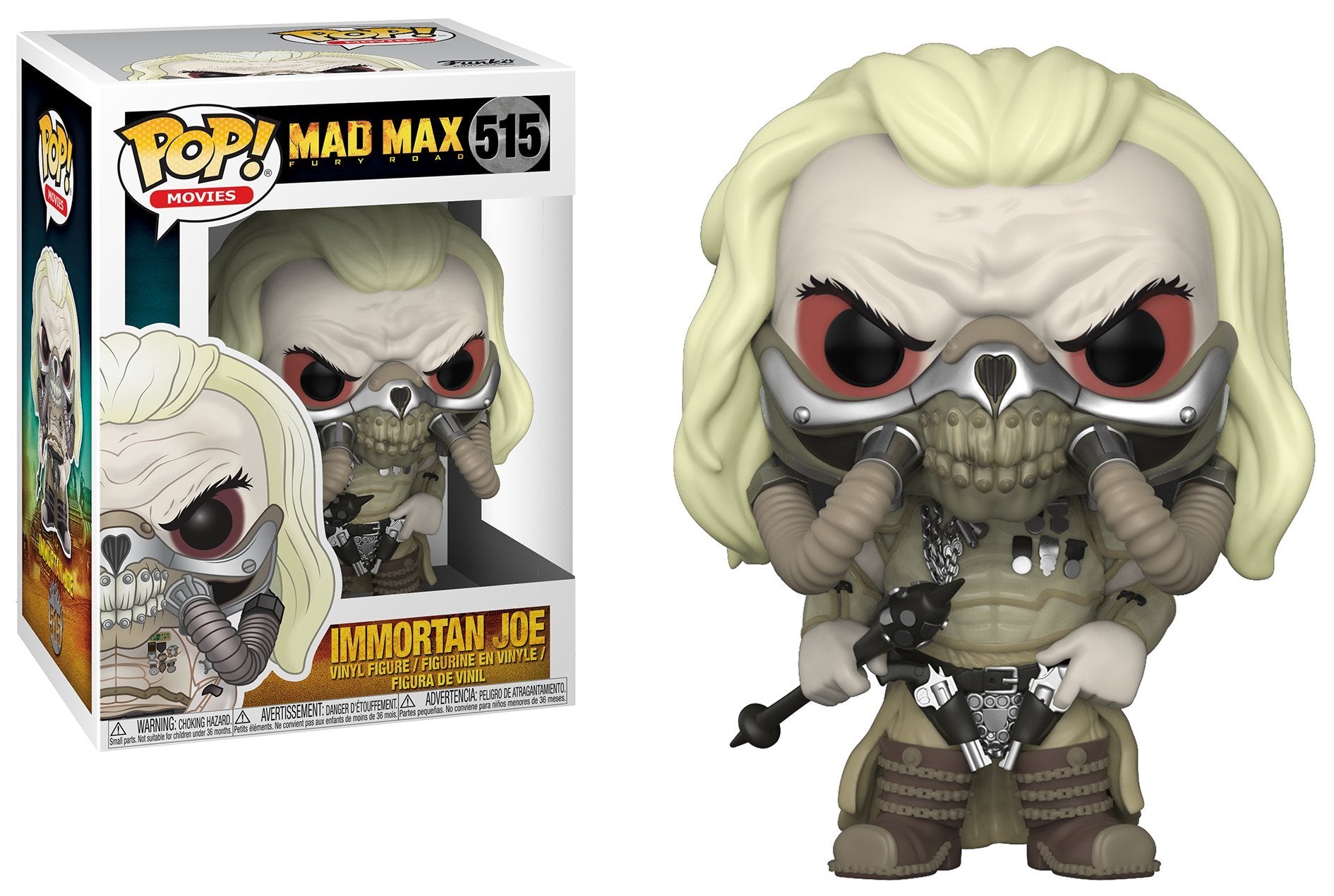 Funko Pop! Movies: Mad Max Fury Road - Immortan Joe Vinyl Figure (Bundled with Pop BOX PROTECTOR CASE)