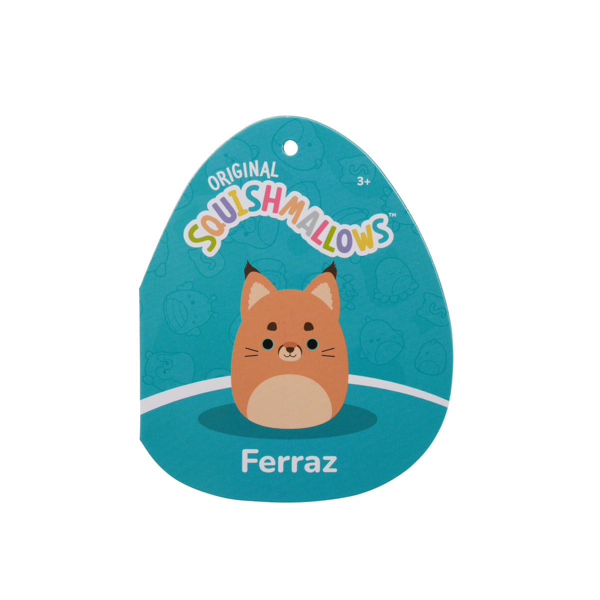 Squishmallows Original 12in Ferraz The Orange Caracal Cat - Official Jazwares Plush (Medium-Sized)