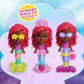 Disney Junior Ariel Pop Tails Deluxe 7.5-inch Doll and Accessories Set, 19-pieces, Kids Toys for Ages 3 Up by Just Play