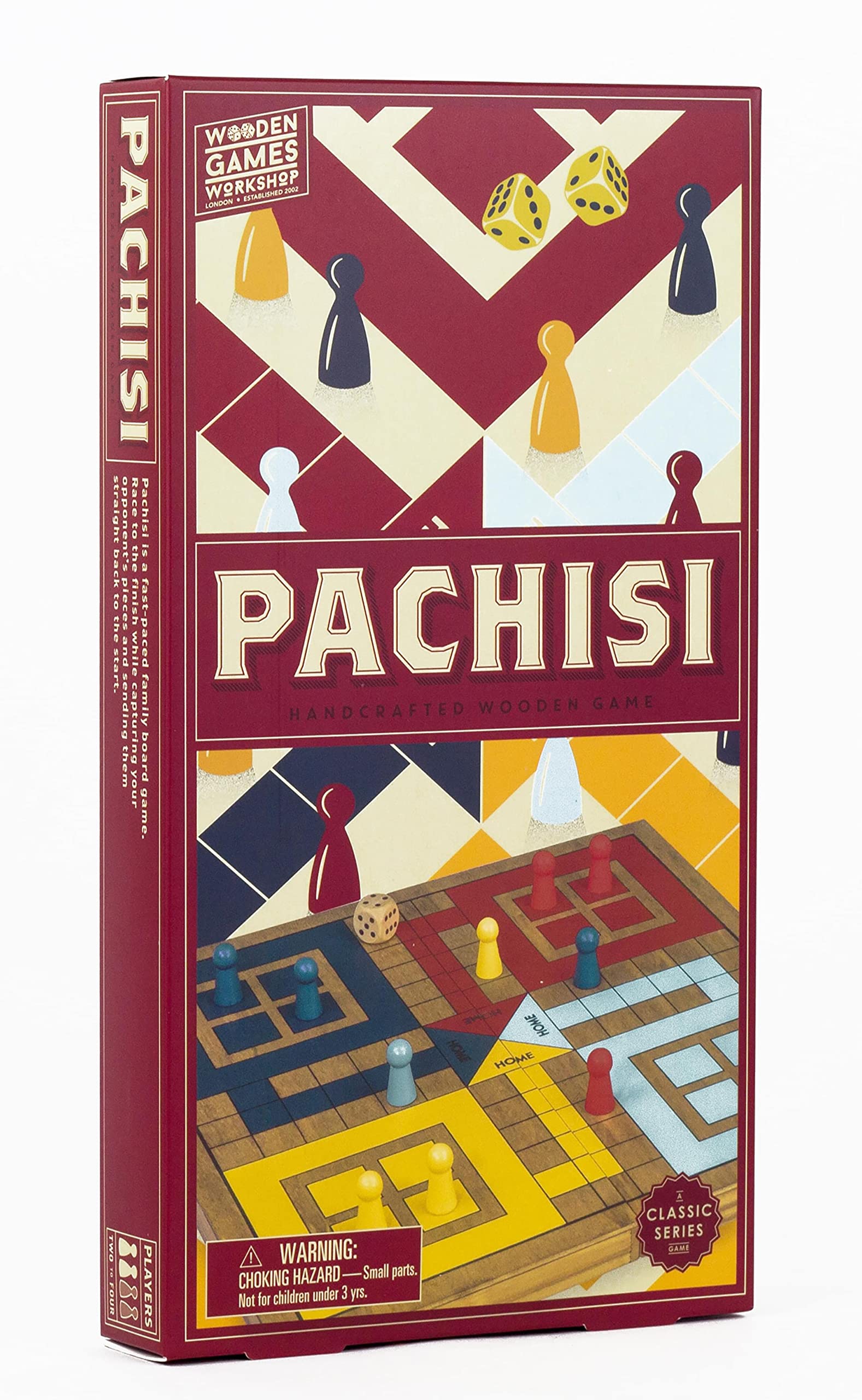 Pachisi - Traditional/Classic Wooden Family Board Game Pachisi by Professor Puzzle.