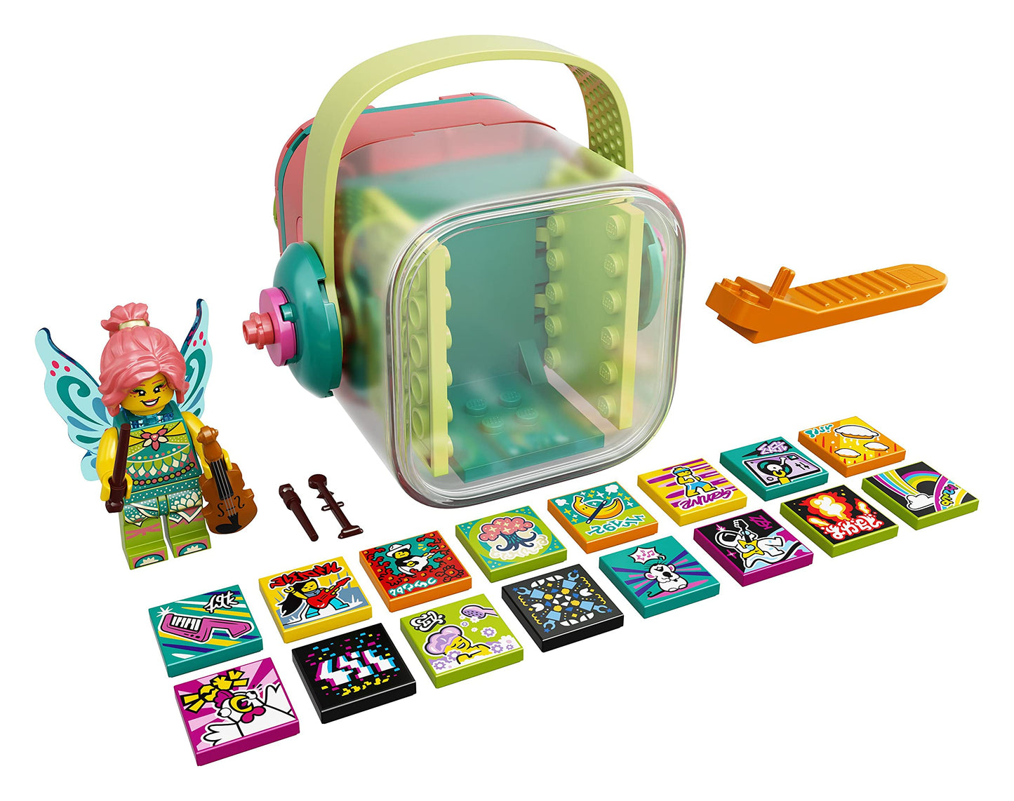 LEGO VIDIYO Folk Fairy Beatbox 43110 Building Kit Toy; Inspire Kids to Direct and Star in Their Own Music Videos; New 2021 (89 Pieces)