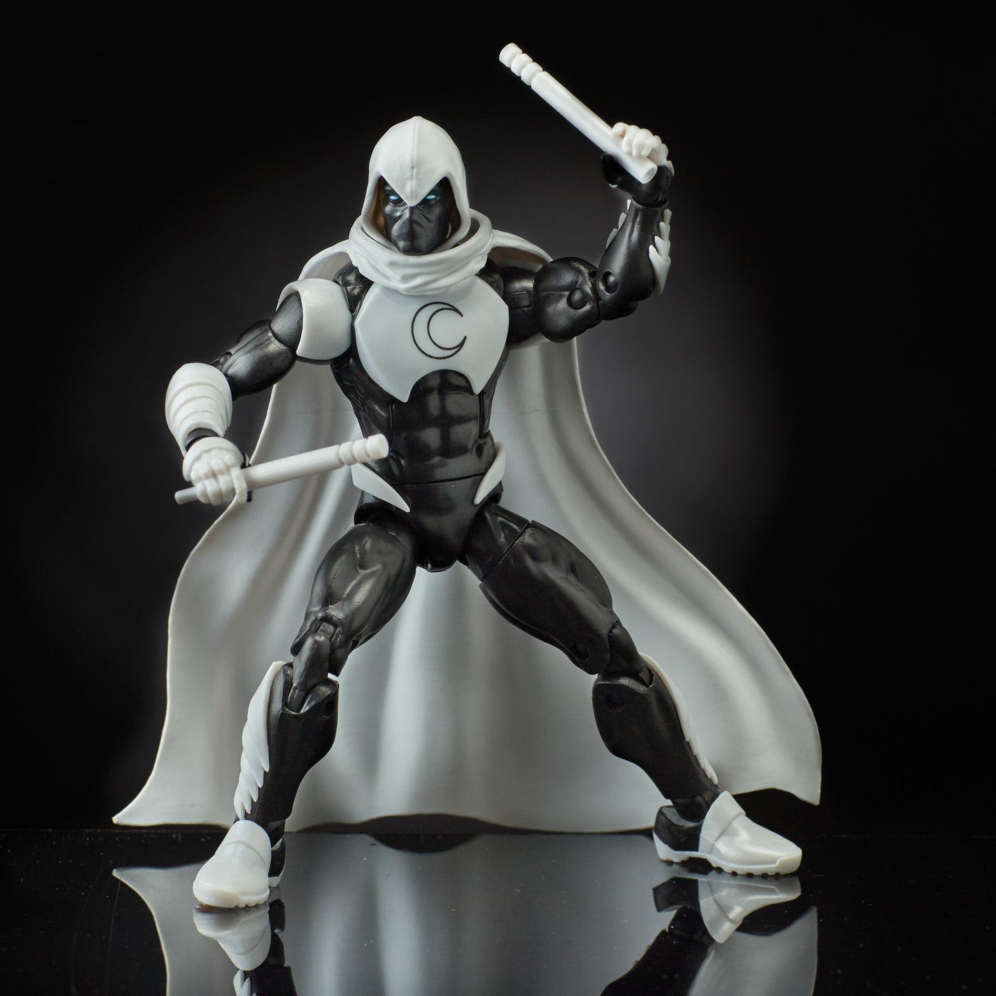 Marvel Legends Spider-Man Moon Knight Action Figure (Build Vulture's Flight Gear), 6 Inches
