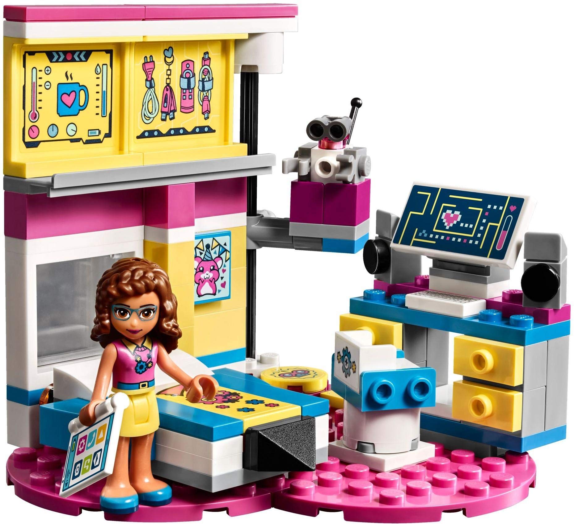 LEGO Friends Olivia’s Deluxe Bedroom 41329 Building Set (163 Piece)