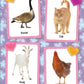 Cute Animals Poster Sticker Book - 4-Book Bundle for Kids Ages 3+, 400+ Stickers, 28 Mini Posters, 4 Giant Fold-Out Posters in 48 Full-Color Pages