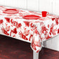 Bloody Good Plastic Table Cover - 54" x 102" (1 Count) - Perfect for Halloween Parties & Haunted Houses, Spooky & Durable
