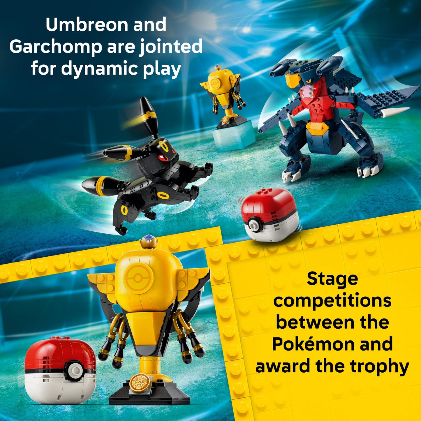 LEGO Pokémon SMART Play: Umbreon vs. Garchomp Championship Battle 72165