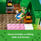 LEGO Minecraft The Turtle Beach House Construction Toy, Minecraft House Building Set with Turtle Figures, Accessories, and Characters from The Game