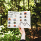 Vagabond Heart National Park Stickers 63 Piece Vinyl Decal Collection, Compact 1.25 Inch Tall Art Set for Travel Journals, National Park Sticker Book