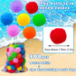 100PCS Reusable Water Splash Balls,Soft Soaker Balloons Fake Snowballs for Kids Outdoor Water Fight Games,Pool Backyard Fun with 1 Mesh Bag