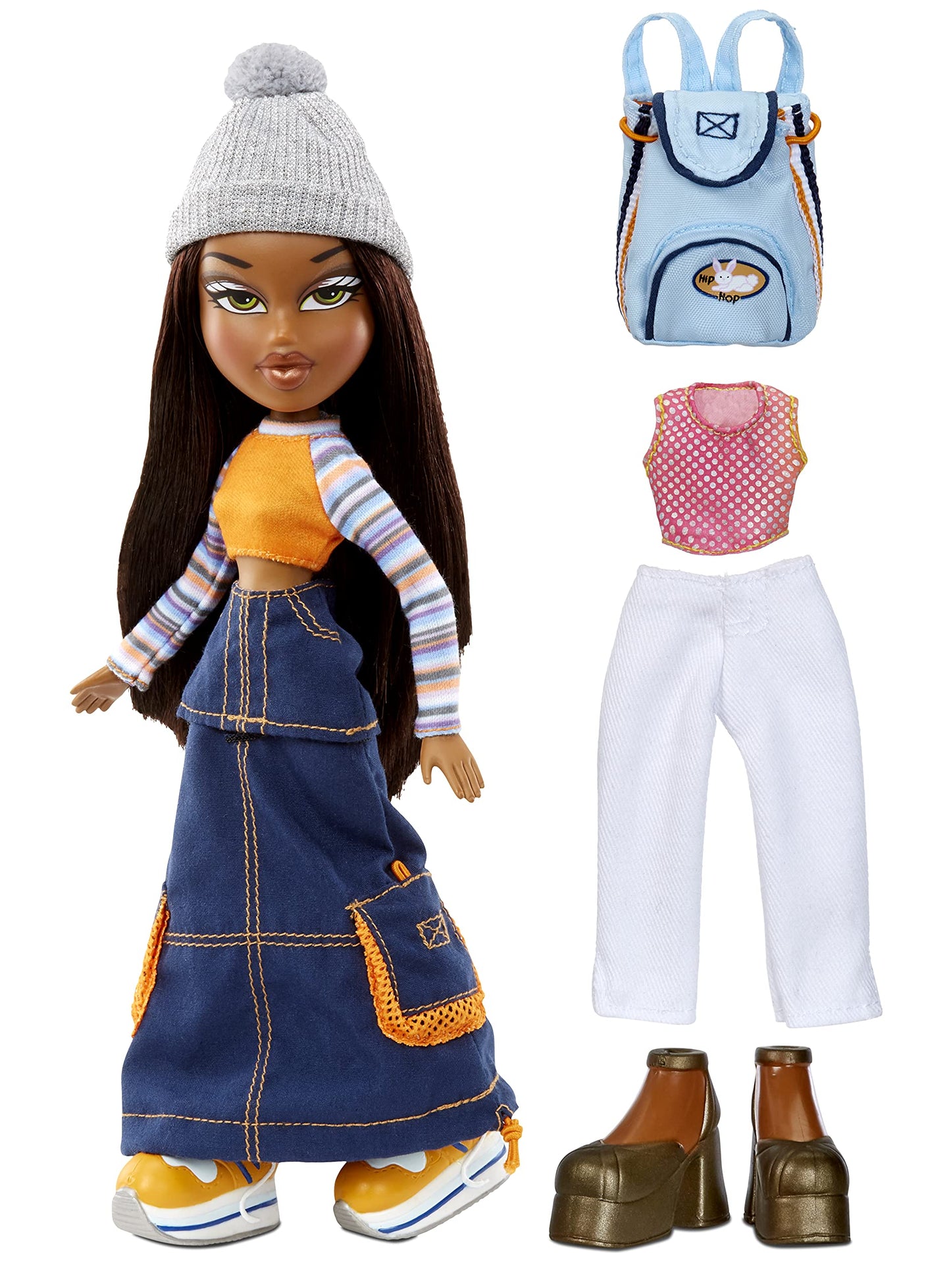 Bratz 20 Yearz Special Anniversary Edition Original Fashion Doll Sasha with Accessories and Holographic Poster | Collectible Doll | for Collector