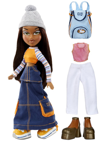 Bratz 20 Yearz Special Anniversary Edition Original Fashion Doll Sasha with Accessories and Holographic Poster | Collectible Doll | for Collector