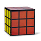 Puzzle Cube Tin Storage Box - 4x4-Inch Novelty Stash Container With Pop Top Lid - Decorative Organizer Holder Cube - Kitchen Bedroom Office Decor