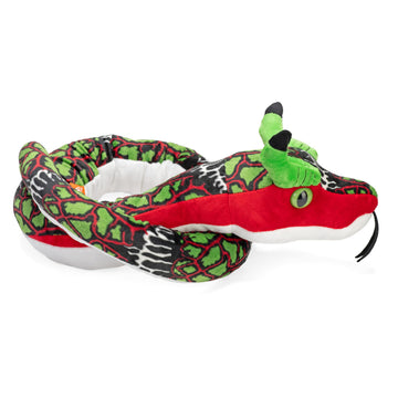 Wild Republic Snakesss Dragonbone Snake Stuffed Animal - 54"