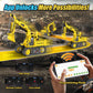 HBUDS Robot Building Kits, 5-in-1 Stem Toys for Boys Age 8-14, APP & Remote Control Excavator Kids Construction Toys, Programmable Erector Sets