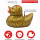 Alpi Glitter Ducks Gold Bath Toys