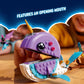 LEGO DREAMZzz Izzie's Narwhal Hot-Air Balloon Deep-Sea Animal Toy, Save Bunchu from a Grimspawn, Transforming Whale Figure for Kids, Bunny Toy