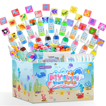 Magic Water Elf Toy Kit - Magic Gel Water Pets, Crafts For Kids Ages 3+