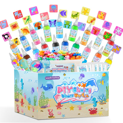Magic Water Elf Toy Kit - Magic Gel Water Pets, Crafts For Kids Ages 3+