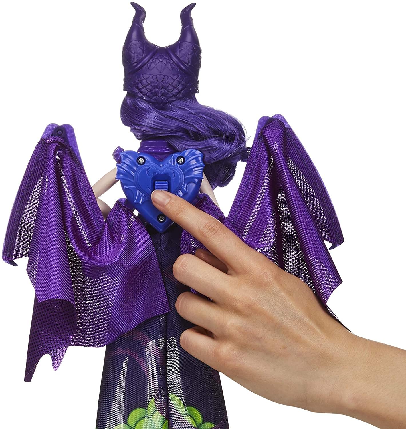 Disney Descendants Dragon Queen Mal, Fashion Doll Transforms to Winged Dragon