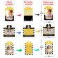 MEFENG 15Pcs 5th Birthday Picture Centerpiece Sticks - Black Gold - Photo Table Toppers for Kids - Happy 5 Years Old Party Supplies