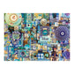 Cobble Hill 1000 Piece Puzzle - Rainbow Collection: Blue - Sample Poster Included