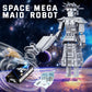 Mega Maid Spaceball I Creative Building Set with Mini Eagle 5, Space Movie Car Robot Model Building Kit, Christmas Birthday Toy Gift for Fans Teens