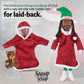 Snoop Dogg Pajama Expansion Pack - Red Robe with Teddy Bear for Snoop on The Stoop, Funny, Secret Santa