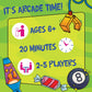 MindWare Eyes on The Prize Game - Arcade-Themed Trading & Set Collection Card Game for Kids and Families - Earn and Trade Prize Tokens to Win