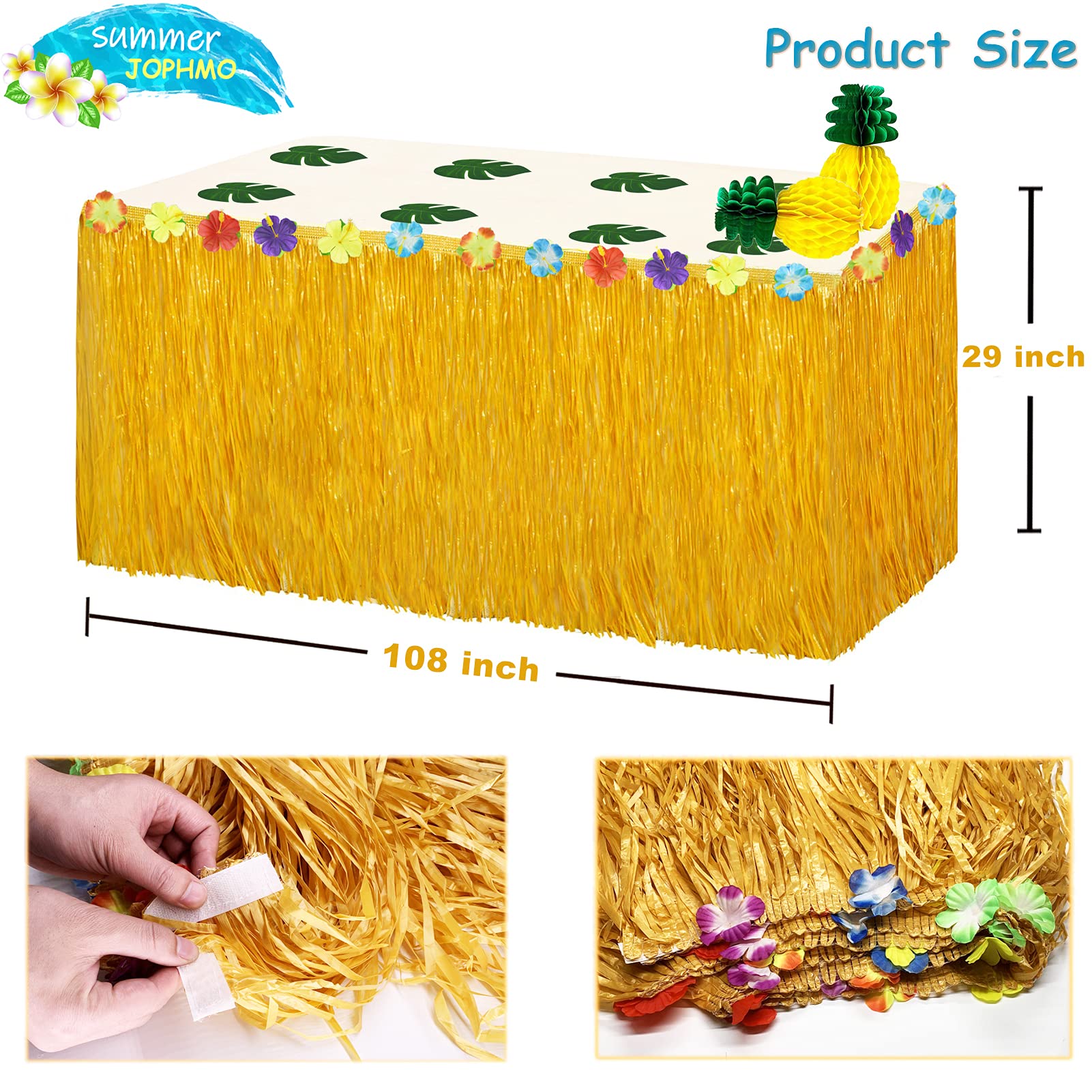 Tropical Luau Party Decoration Pack Hawaiian Beach Theme Party Favors