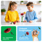 PicassoTiles Red Stem Rose Building 45pc Set With Magnetic Hold Piece Creative Hands-On Play Discovery Activity Kit Room Decor Gifts For Mother’s Day