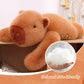 12in Weighted Capybara Plush Toy, Soft Stuffed Animal Pillow for Kids