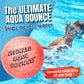 Activ Life Ultimate Dodgeball Large 3” Water Skip Balls (2 Pack) - Aqua Bounce Beach & Pool Toys Birthday Gift for Kids & Teens, Durable Skipping