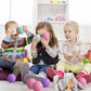 BalanceFrom Play Pit Balls Toy Set for Kids with Mesh Bag, Rainbow or Pastel Colors - Crush-Proof Plastic for Ball Pits, Playhouses, Bounce Houses