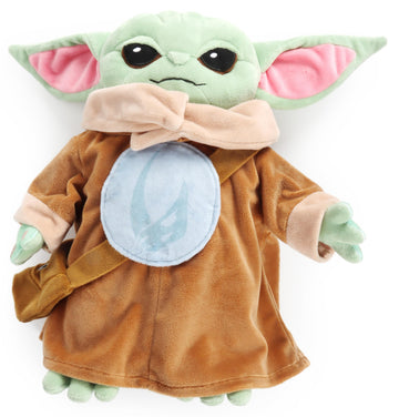 Jay Franco The Mandalorian Plush Pillow Buddy - Large Kids Ultra-Soft Stuffed Plushie & Cozy Pillow, Official Licensed Star Wars, 15 Inches, Multi