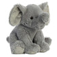 Aurora® Cuddly Elephant Stuffed Animal - Cozy Comfort - Endless Snuggles - Gray 14 Inches