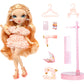 Rainbow High Victoria- Light Pink Fashion Doll and Freckles from Head to Toe. Fashionable Outfit & 10+ Colorful Play Accessories. for Kids 4-12 Years