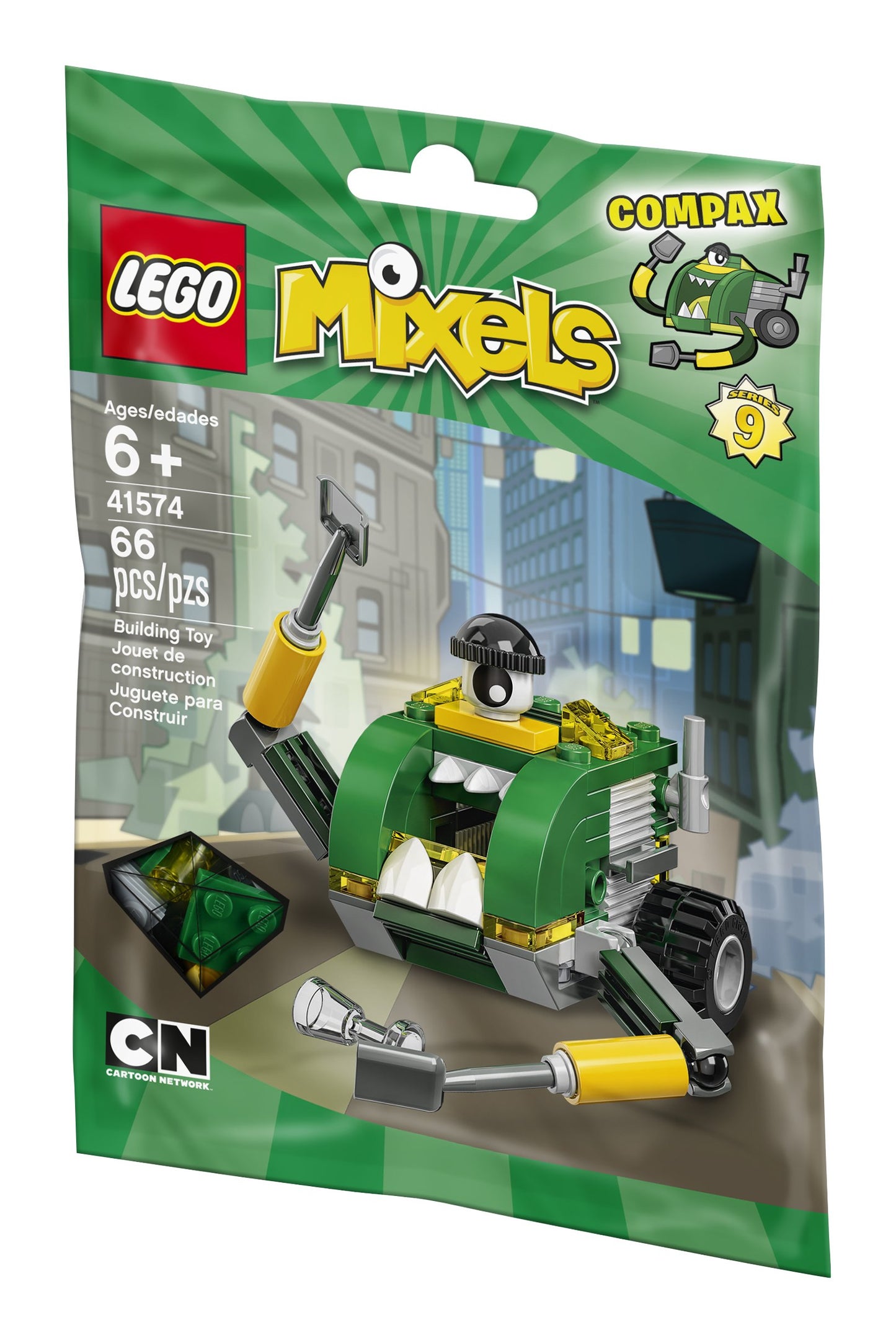 LEGO Mixels 41574 Compax Building Kit (66 Piece)