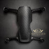 SopiGuard Black Carbon Fiber Precision Edge-to-Edge Coverage Vinyl Sticker Skin Controller 3 x Battery Wraps for DJI Mavic Air