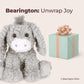 Bearington Collection Donny Plush Donkey Stuffed Animal, 10.5 Inch - Weighted Donkey Stuffed Animal