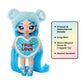 MGA Entertainment Na Na Na Surprise Lily Sarang - Blue Teddy Bear-Inspired 7.5" Fashion Doll with Light Blue Hair, Heart-Shaped Dress and Brush
