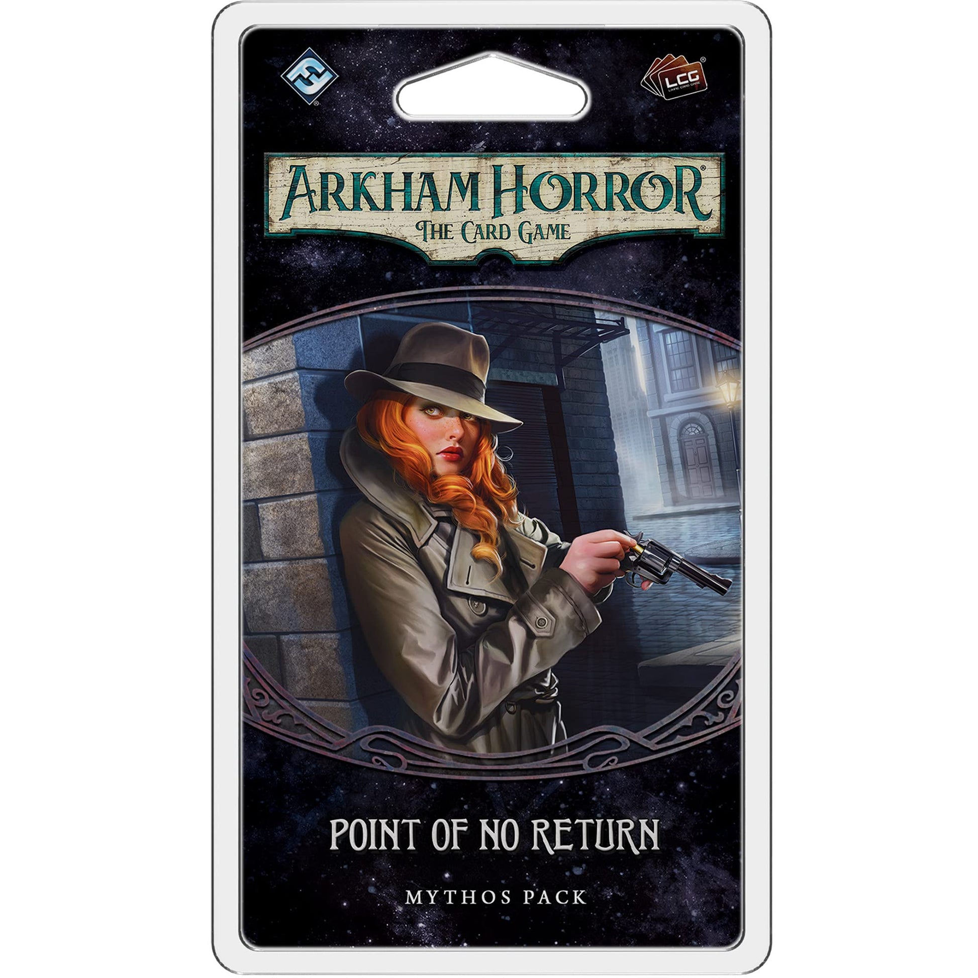 Arkham Horror The Card Game Point of No Return Mythos Pack - Descend into The Dreaded Underworld! Cooperative Living Card Game, Ages 14+, 1-4 Players