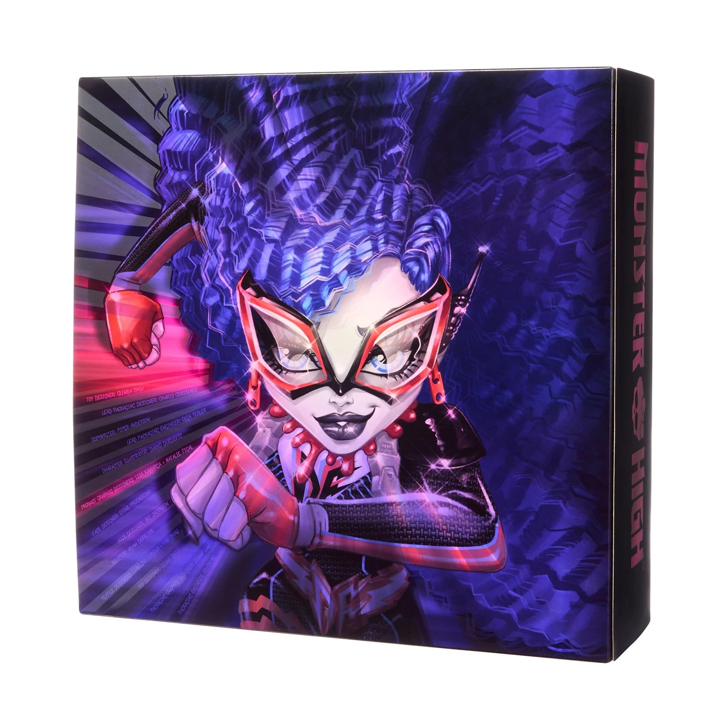Monster High Deadfast Ghoulia Yelps SDCC 2024 Exclusive Doll - Tech Savvy Upgrade with Comic-Con Badge, Mini Figure, and Comic Book